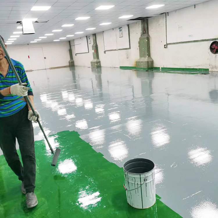 Epoxy floor paint
