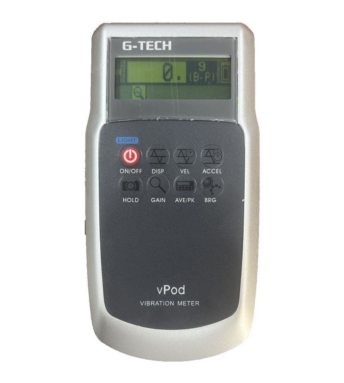 基太克直拱G-TECH VPOD 手持振动仪 手持式测振仪