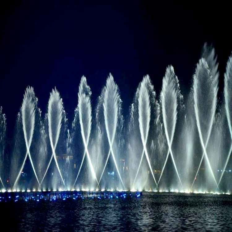 江阴市景区感应音乐喷泉耗电低水循环利用源头厂家游乐设施三喜