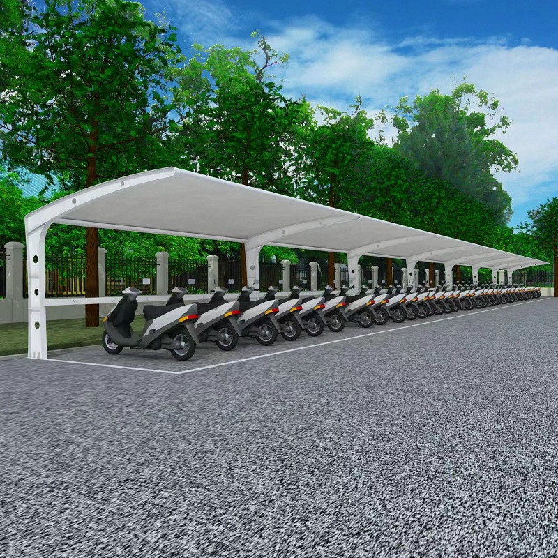 Membrane Structure Bicycle Shelter