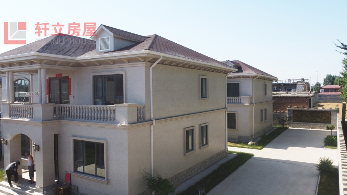 河北钢结构别墅施工厂家 轻钢龙骨装配式房屋建造