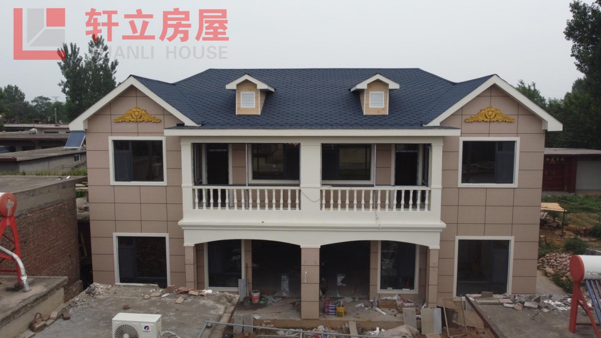 河北轻钢别墅厂家 新农村自建轻钢房屋抗震防潮美观