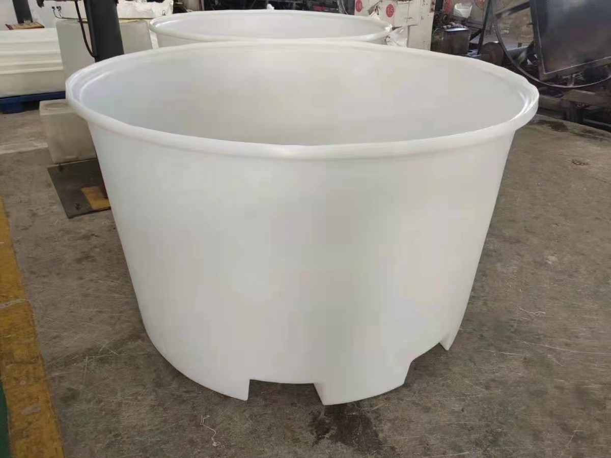 叉车底塑料大圆桶批发供应