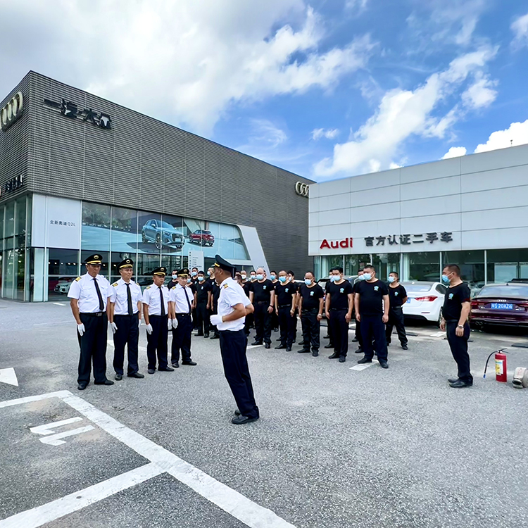 粤保公司世奥分队标兵风采