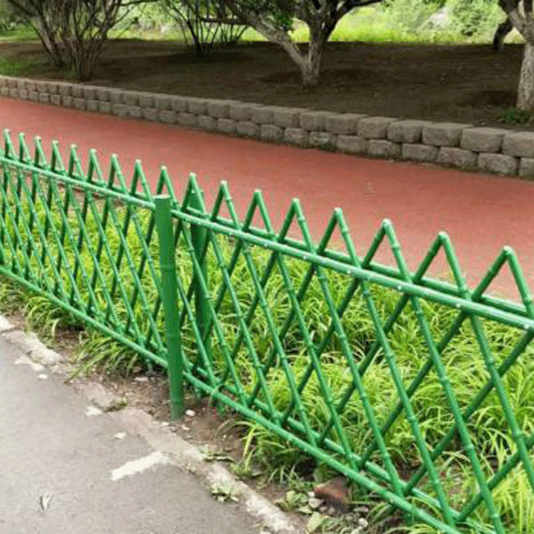 草坪绿化防竹护栏