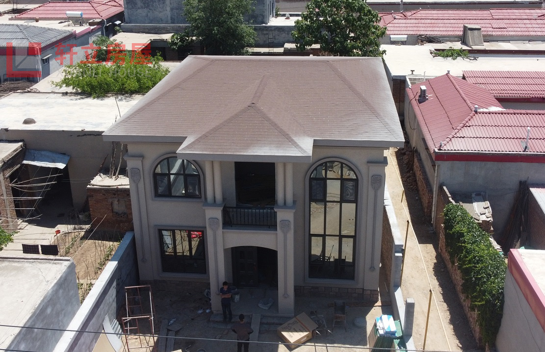 石家庄轻钢别墅舒适的居住选择农村自建房施工