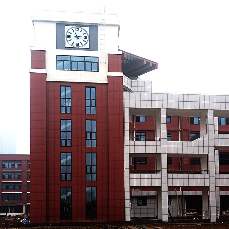 长沙花侯小学楼顶大钟