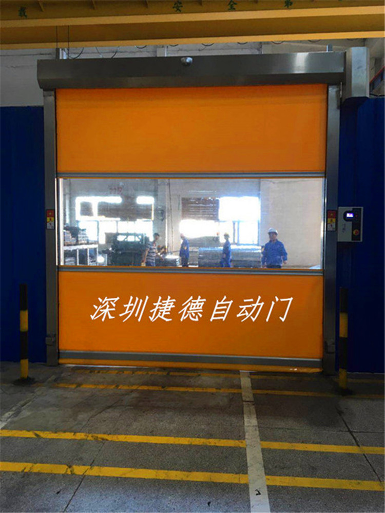 PVC快速卷帘门厂家直销按需定制工业电动卷闸门自动感应门