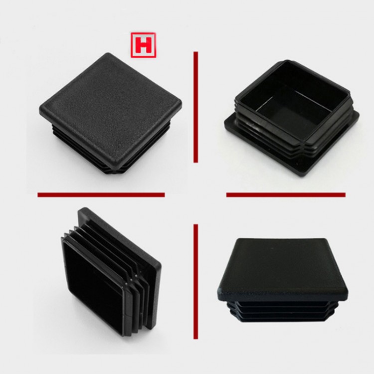 方管塑料堵头方形管塞方管塞堵头钢管盖帽LDPE管塞