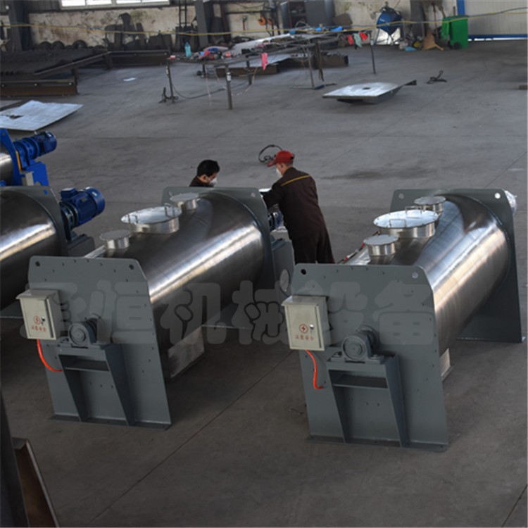 塑胶不干胶油墨混合机双轴桨叶无重力混合机