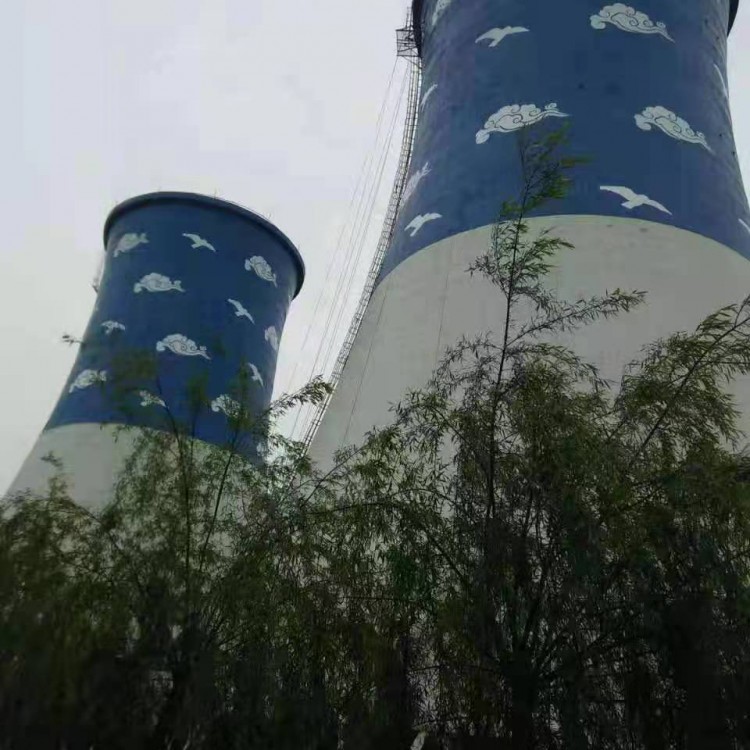 冷却塔内壁防腐外壁防腐美化