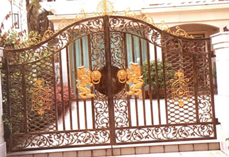 铁艺大门 庭院隔离防护 款式齐全