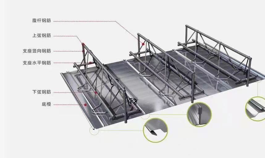 可拆式钢筋桁架楼承板 防腐蚀性好