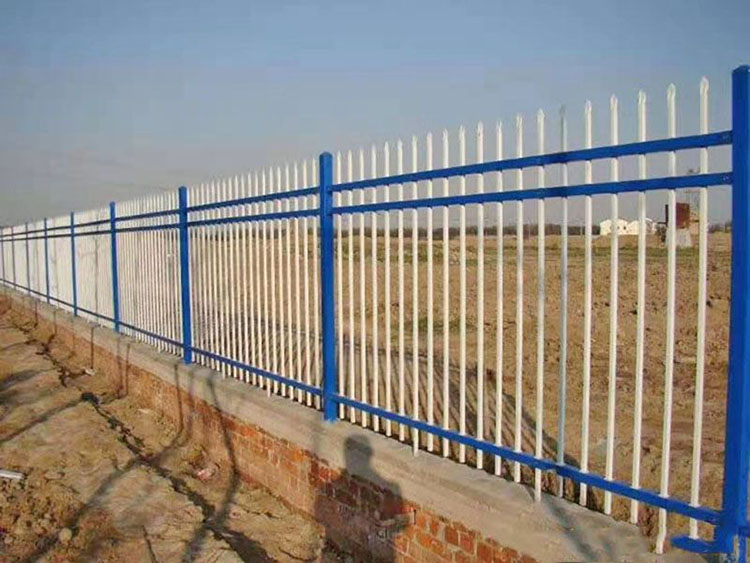 锌钢围栏 别墅栏杆 颜色可定制 耐腐性能好