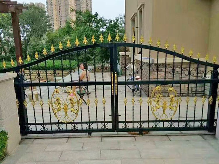 铁艺大门 别墅门 防盗防火门 加工定制 源头发货