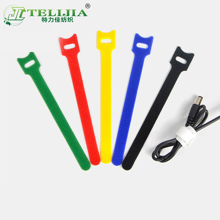 T-type hook and loop tape strap