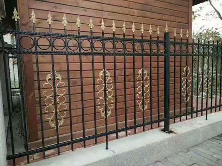 别墅庭院锌钢护栏网 厂房户外组装铁艺栏杆