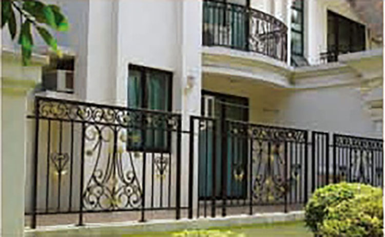 别墅工厂铁栏杆小区户外铁艺护栏网厂家