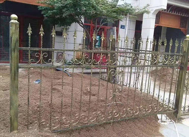 农田外墙护栏 学校铁艺围栏