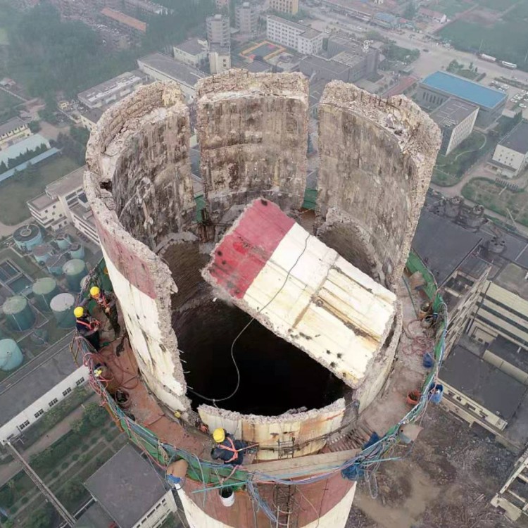 烟囱拆除砖烟囱拆除水泥烟囱拆除