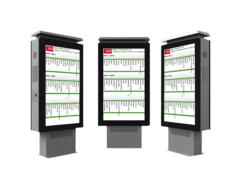 订做电子站牌公交侧站牌站点信息牌语音提示显示屏站牌
