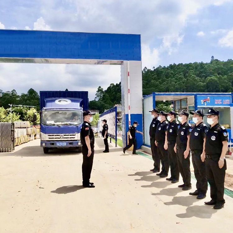 粤保公司龙城分队风采