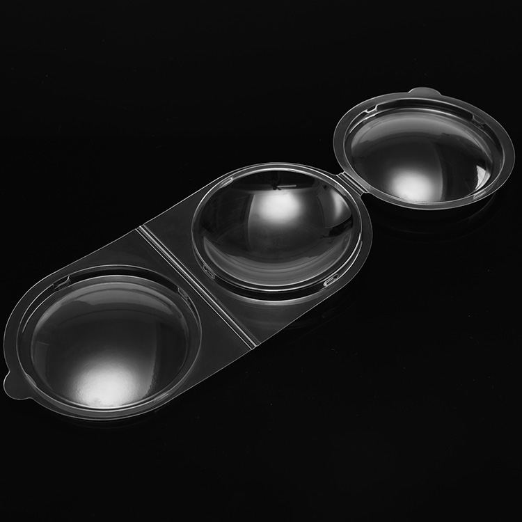 Plastic Folding PET Blister Box, Milk Patch Packaging Box, Folding Transparent Blister Packaging