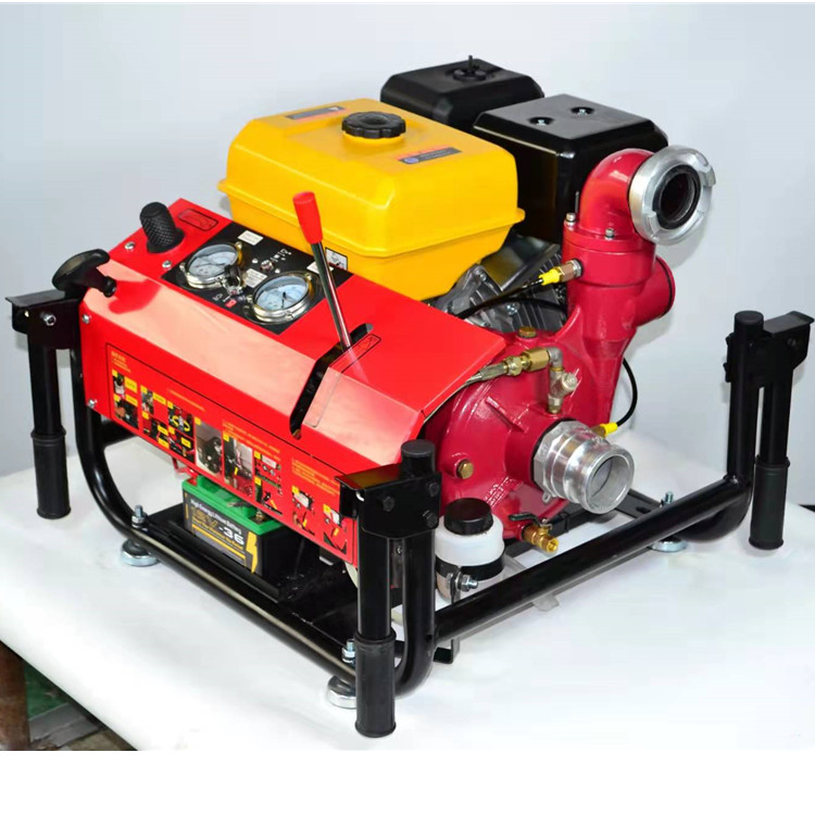 3寸手抬汽油机动泵真空自吸消防高压泵EYC80QG