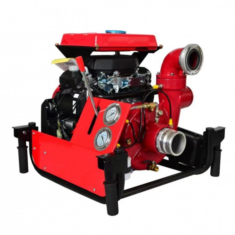本田动力手抬机动消防泵80-65mm口径高扬程自吸泵