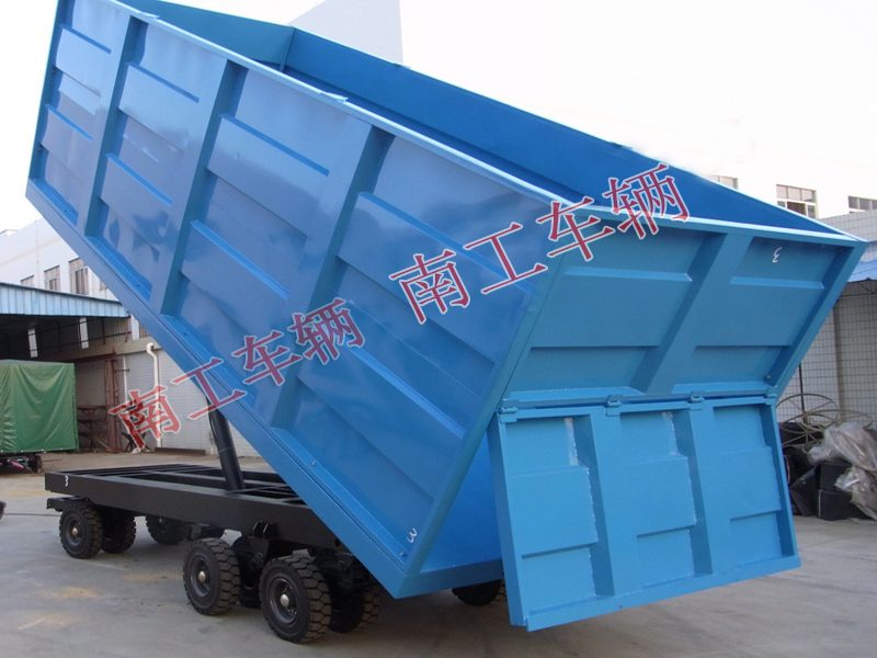 25吨重型自卸平板拖车 自卸工具拖车