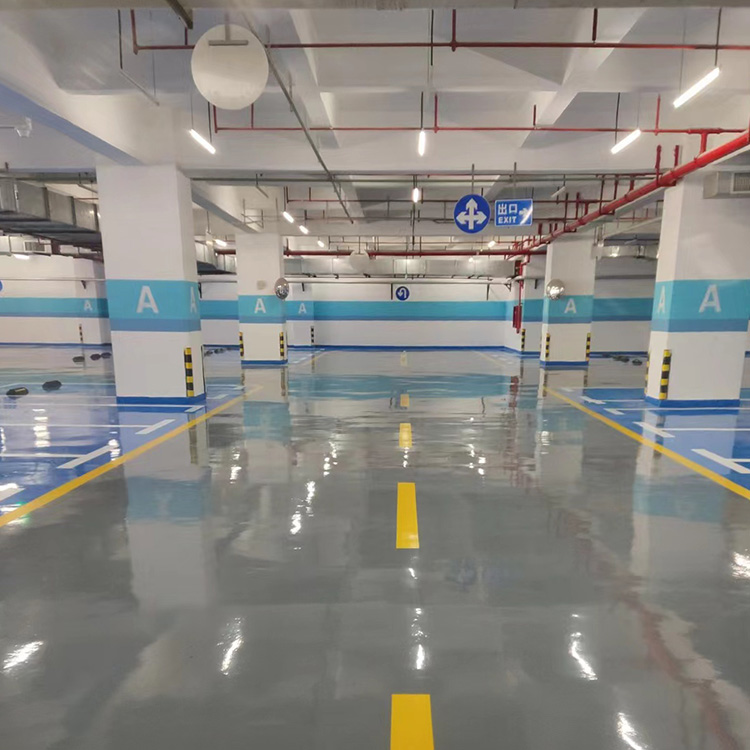 Underground parking lot project