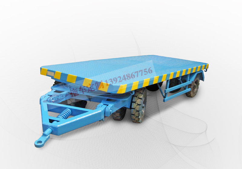 定制8T 10T 15T 中型工业平板拖车