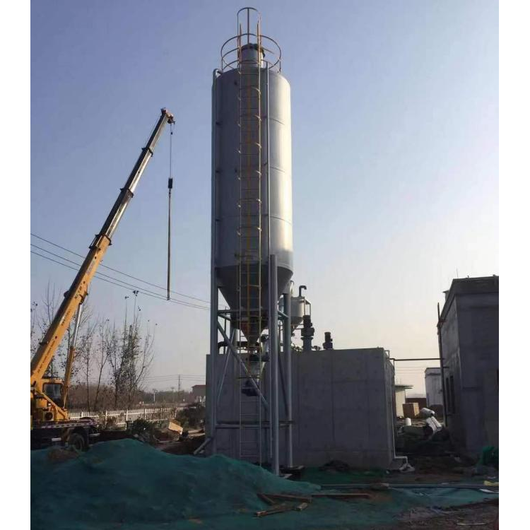 山东滨州污水处理厂 30m³石灰料仓