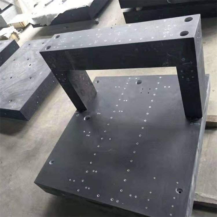 精密大理石量具 开槽打孔镶件大理石构件