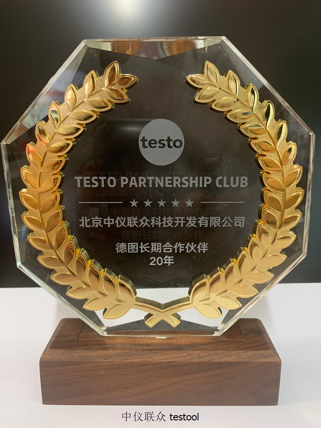 20年合作伙伴奖