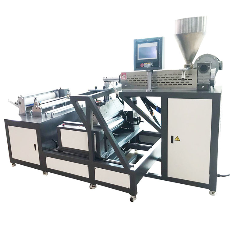 实验室平挤出流延机 下挤出流延机塑料流延 片材流延机设备