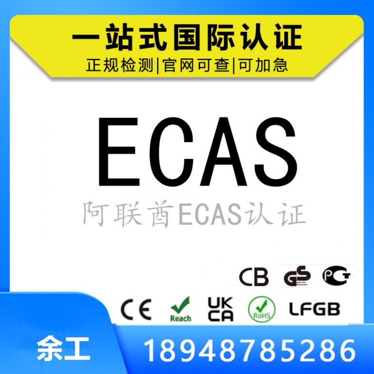 简析阿联酋ECAS认证-以摄像头和无线耳机为例