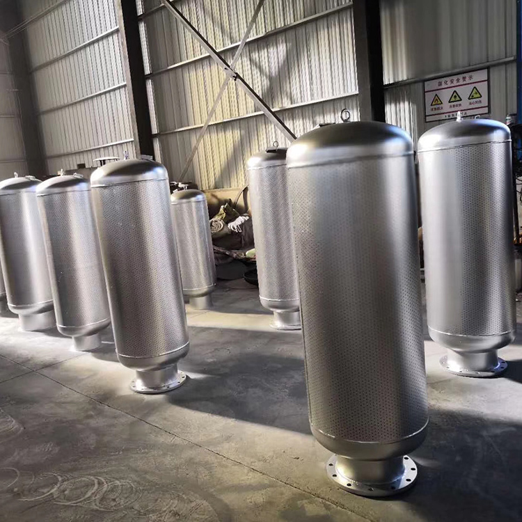 唐山正丰钢铁---锅炉蒸汽消音器