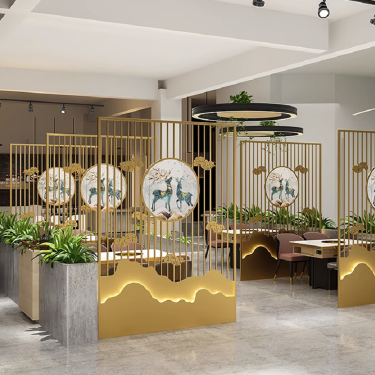 Metal Waterfall Screen