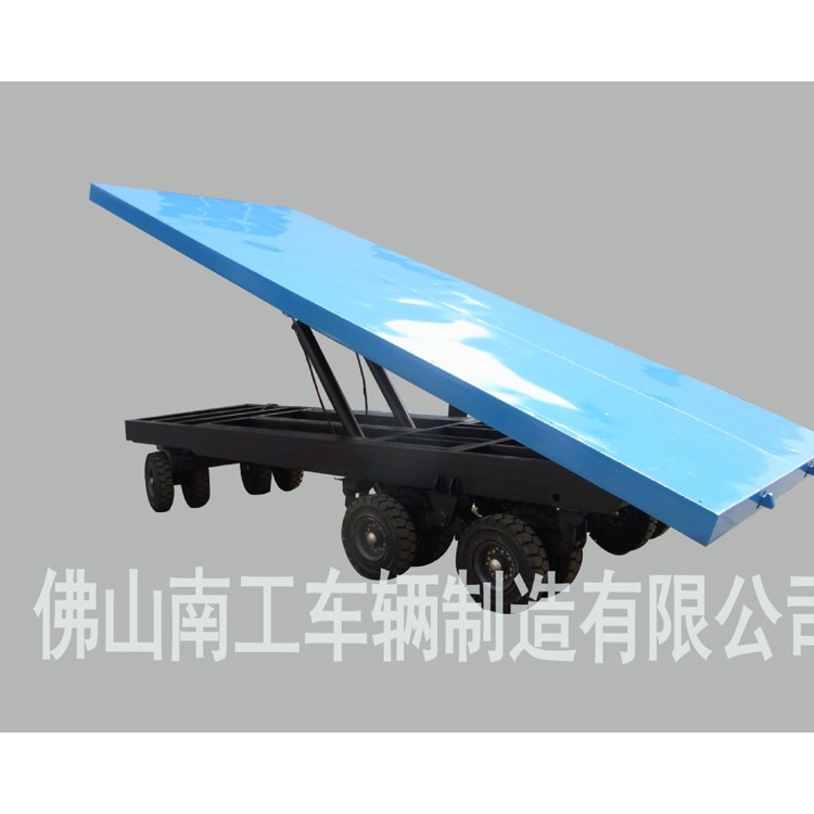 25吨重型自卸平板拖车 自卸工具拖车