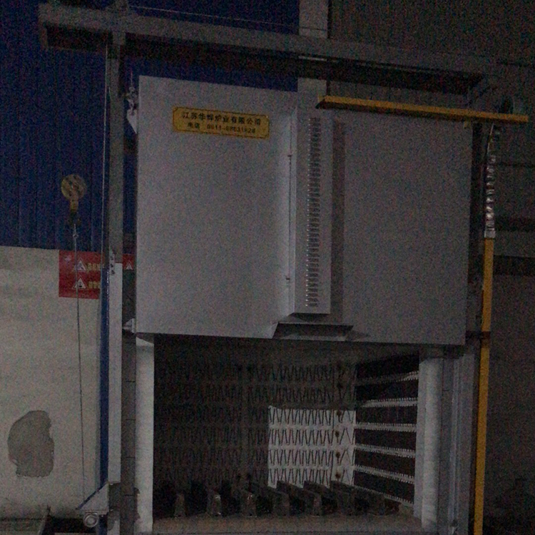 快速热处理叉车炉