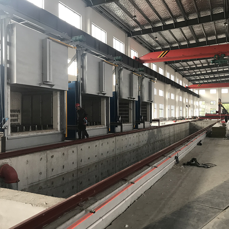 快速热处理叉车炉