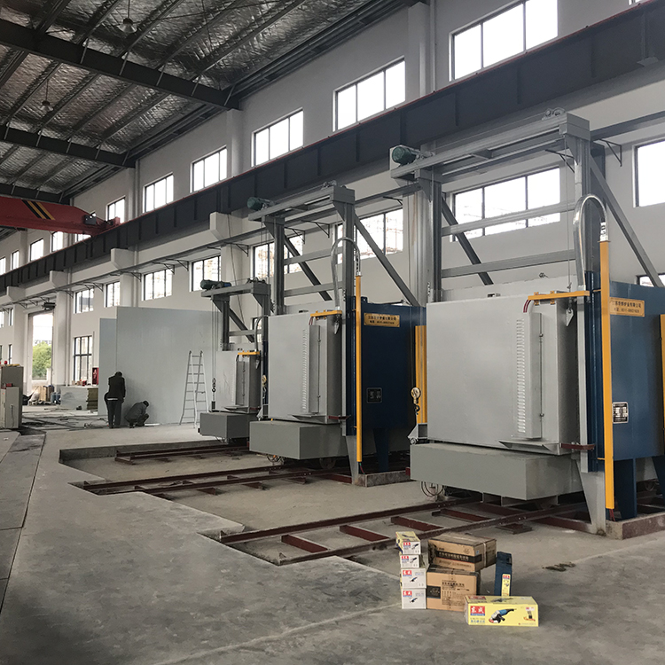 快速热处理叉车炉