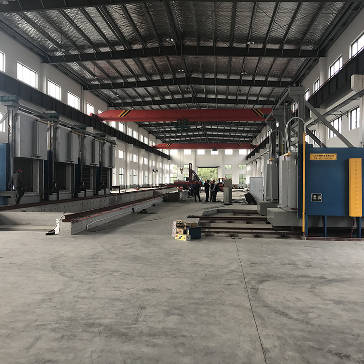 快速热处理叉车炉