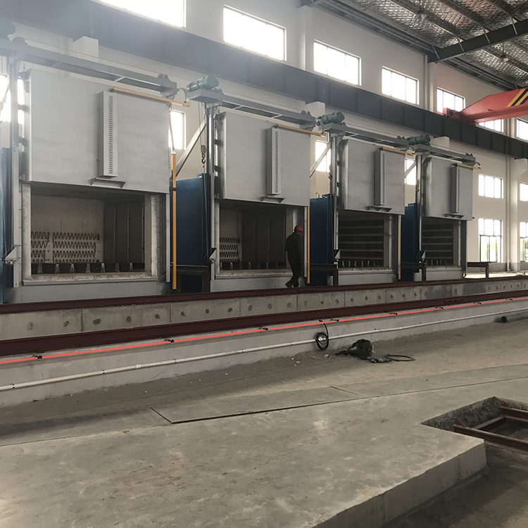 快速热处理叉车炉