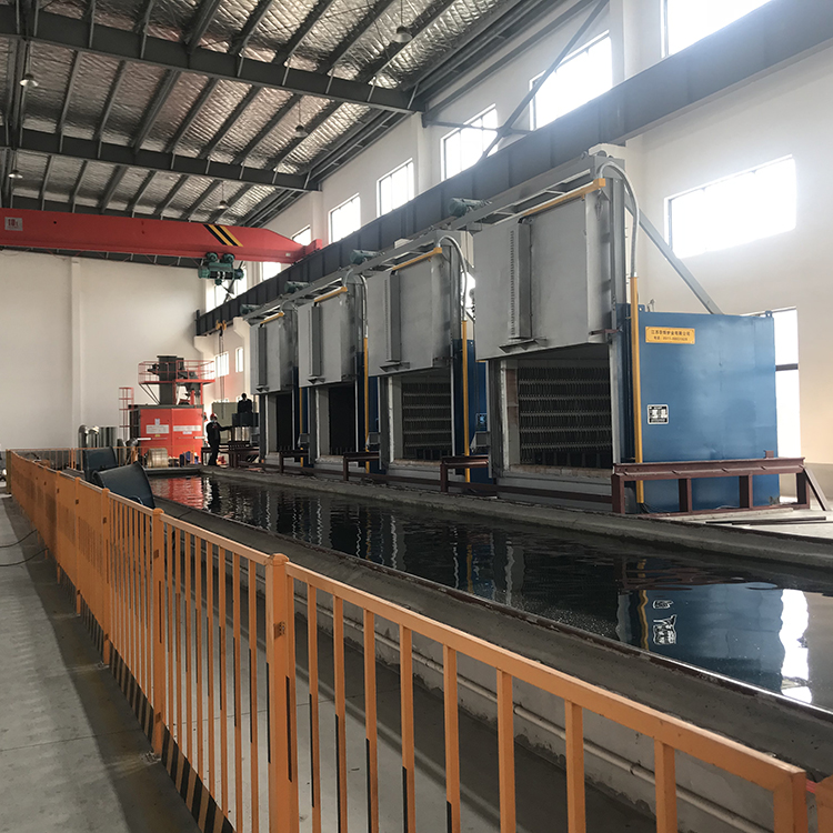 快速热处理叉车炉