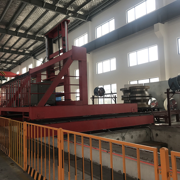 快速热处理叉车炉