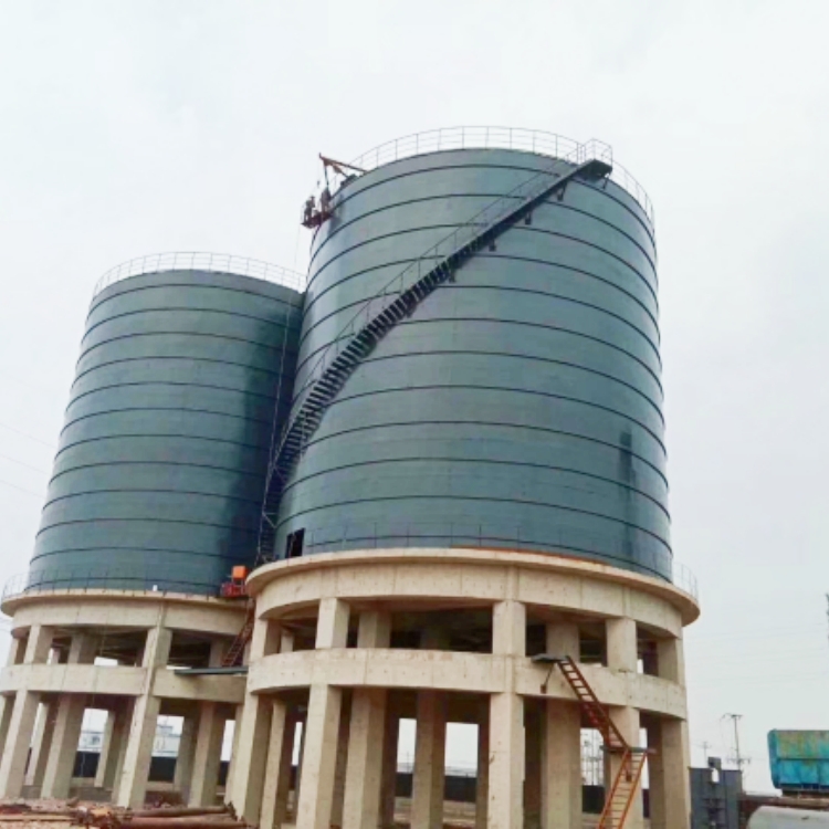 骨料仓钢板库案例