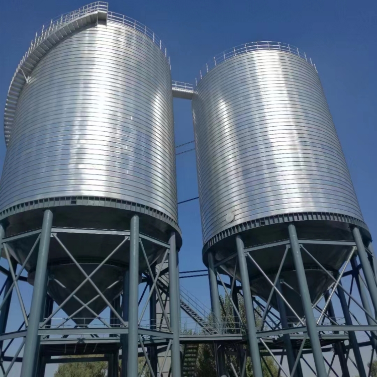 卷板仓安装案例