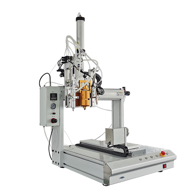 一拖三Y轴旋转点胶机